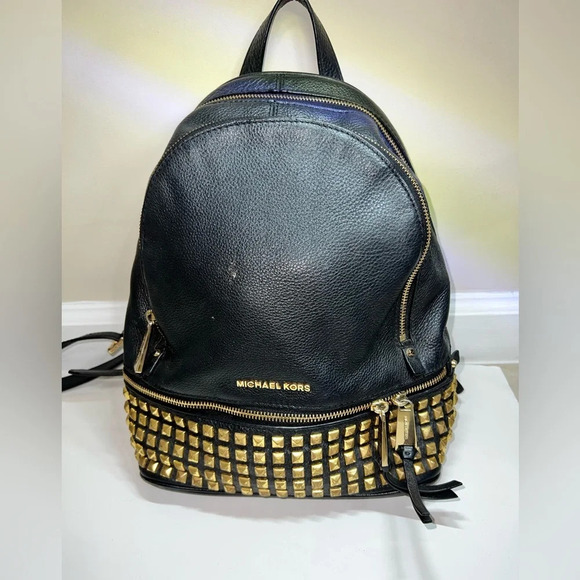 Michael Kors Leather BagPack - Picture 1 of 8